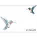 FLORAL BEAUTIES GREETING CARD Hummingbird11